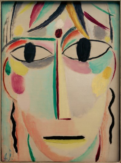 Face of the Savior: Expectation by Alexej von Jawlensky